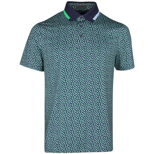 G/FORE Golf Shirt - Three G's Tech Jersey Polo - Twilight SS26