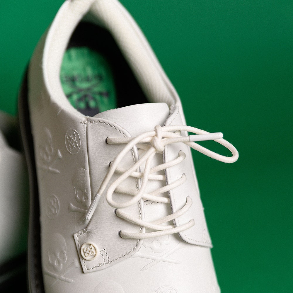 G/FORE Golf Shoes - Embossed Skull & Tee's Gallivanter - Snow SS26