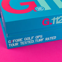 G/FORE Golf Shoes - G.112 Stippled - Snow - Onyx SS24