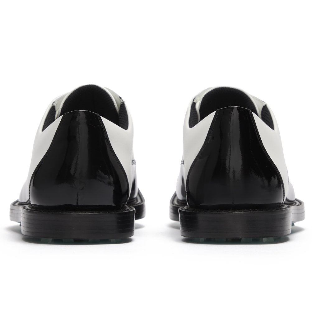 G/FORE Golf Shoes - Gallivanter Derby - Snow - Onyx 2024
