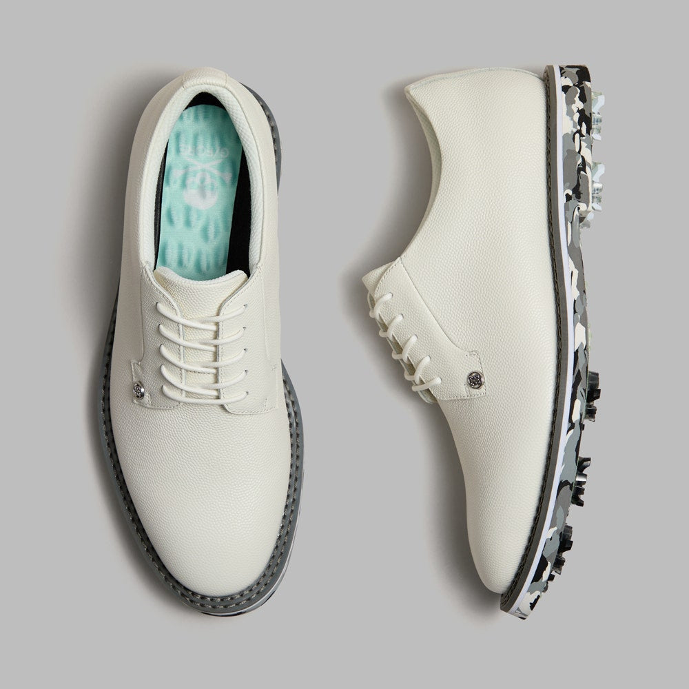 G/FORE Golf Shoes - G/LOCK Camo Gallivanter - Snow - Charcoal SS26