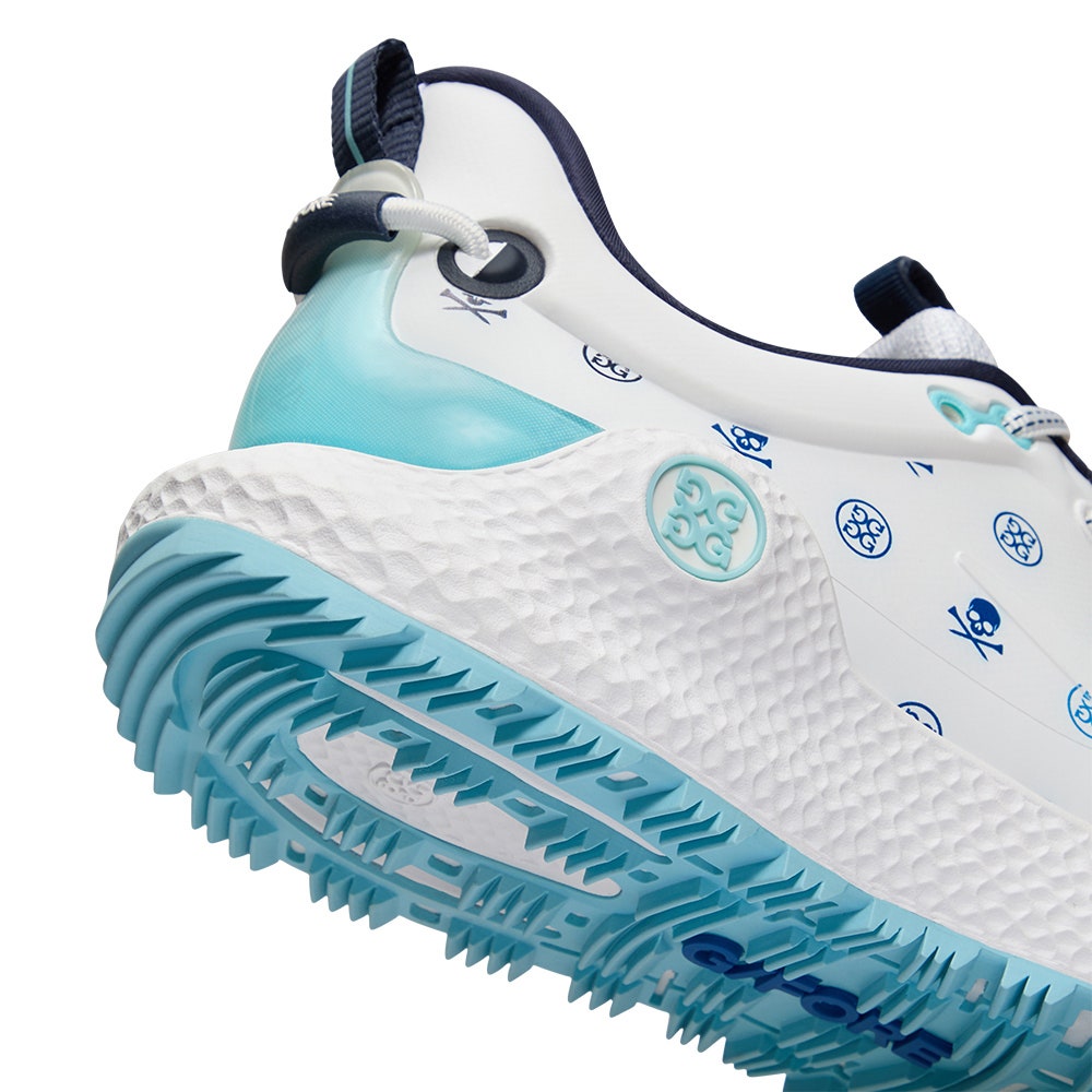 G/FORE Golf Shoes - MG4+ O2 Spikeless Skull & Tees - Snow SS26