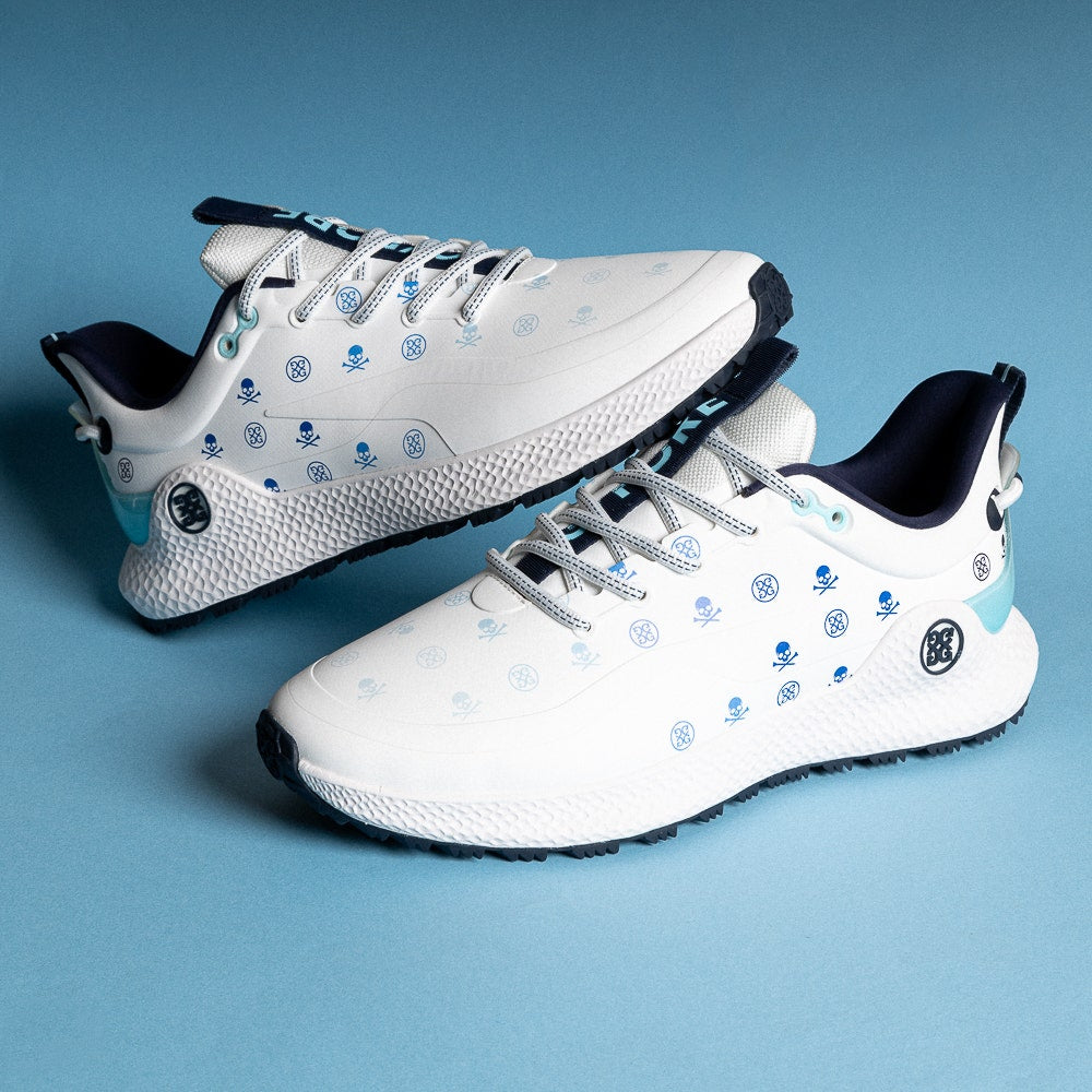 G/FORE Golf Shoes - MG4+ O2 Spikeless Skull & Tees - Snow SS26