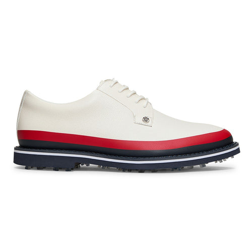 G/FORE Golf Shoes - Tuxedo Stripe Gallivanter - Snow SS26