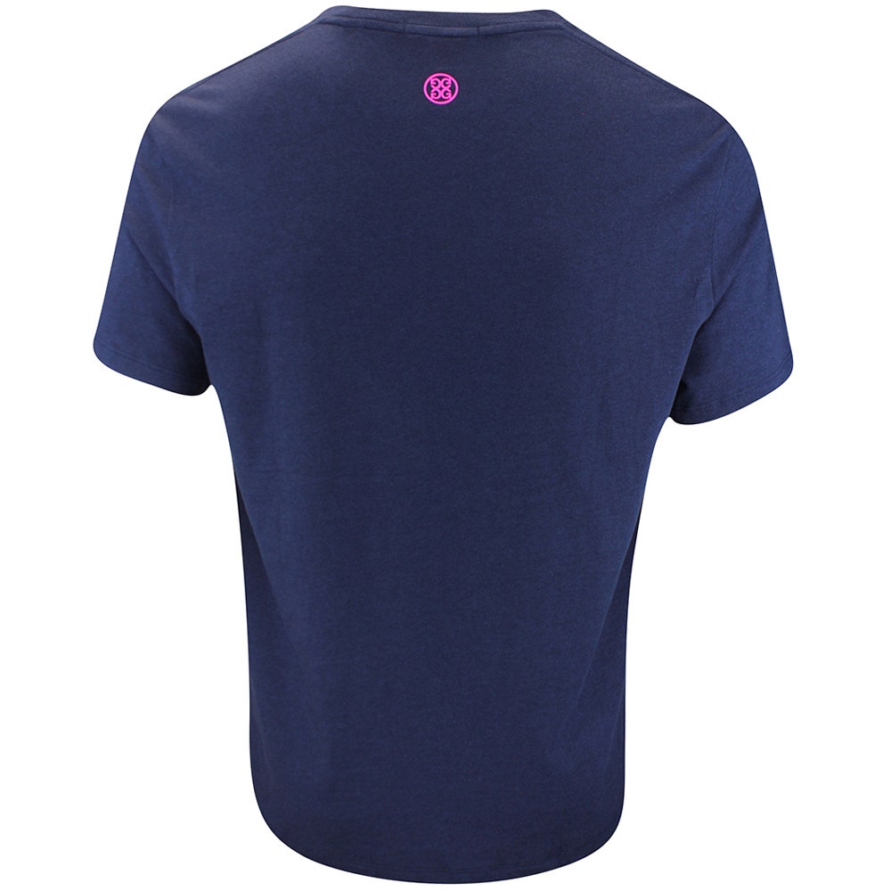 G/FORE Golf T-Shirt - Camo Skull & Tee's Tee - Twilight FA25