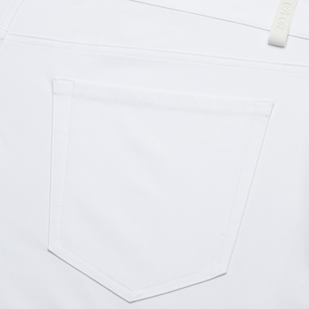 G/FORE Golf Trousers - Tour 5 Pocket Pant - Snow SS25