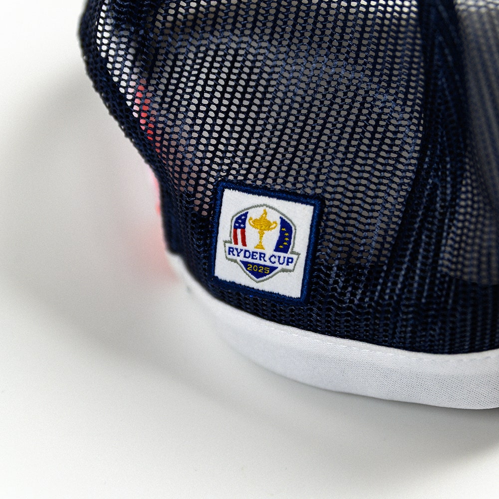 G/FORE x Ryder Cup Golf Cap - RC Statue Trucker - Snow 2025