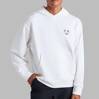 G/FORE x Ryder Cup Golf Pullover - RC USA Hoodie - Snow 2025