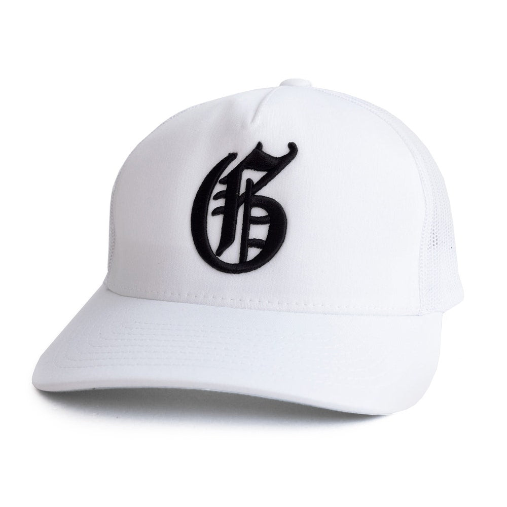 Greyson Golf Cap - G Logo Trucker - Arctic SS26