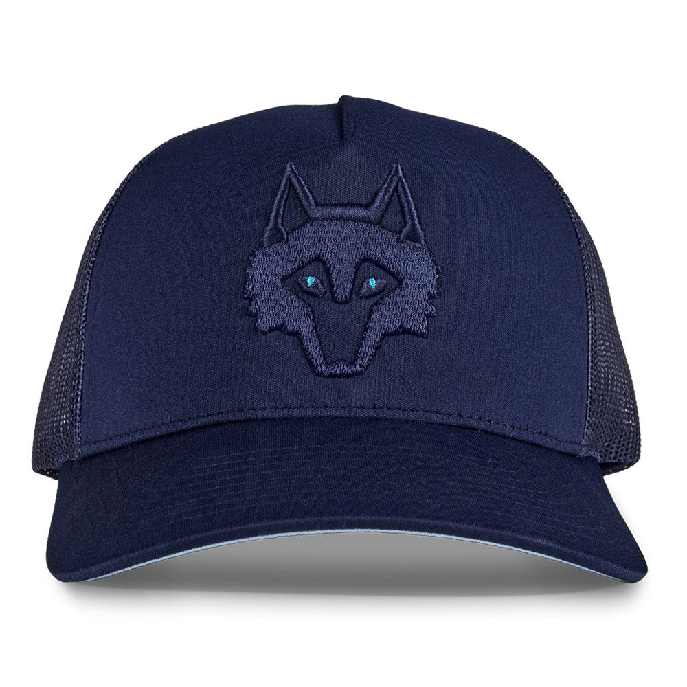 Greyson Golf Cap - Wolf Trucker Hat - Maltese Blue AW26