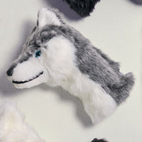 Greyson Golf Headcover - Wolf Driver - Light Grey SS26