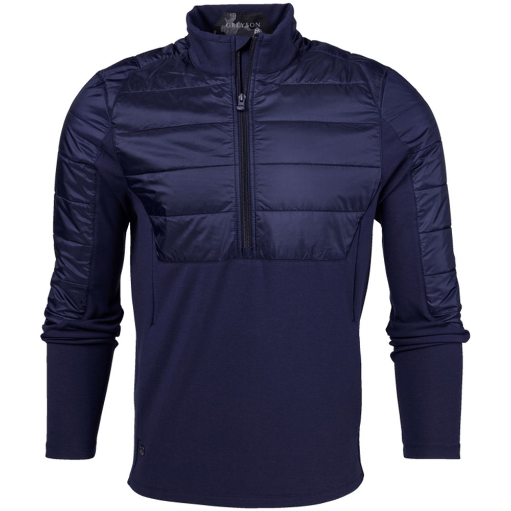 Greyson Golf Jacket - Gratiot Hybrid QZ - Maltese Blue 2025