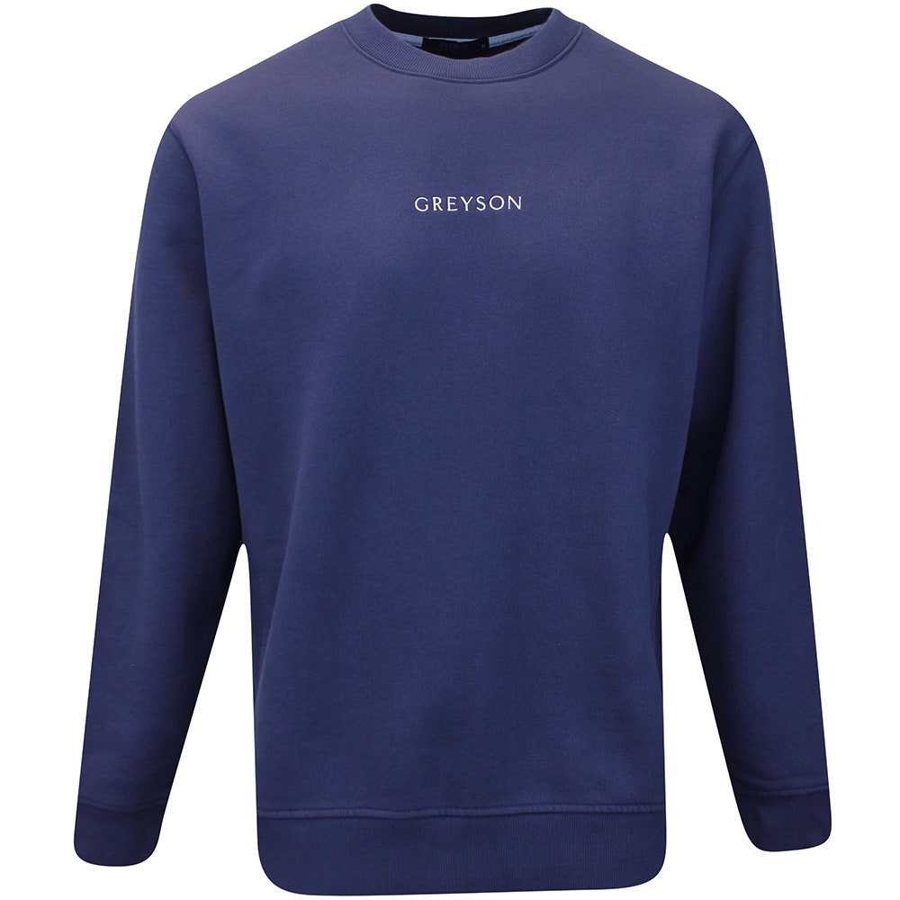 Greyson Golf Jumper - Aspen Crew Neck - Signature Maltese SS26