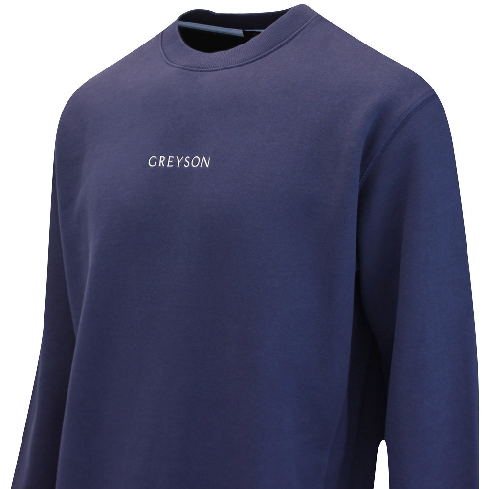 Greyson Golf Jumper - Aspen Crew Neck - Signature Maltese SS26