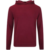 Greyson Golf Jumper - Koko Cashmere Hoodie - Dark Anthurium AW26