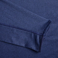 Greyson Golf Mid Layer - Tate QZ - Navy Herringbone SS26
