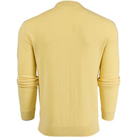 Greyson Golf Mid Layer - Tomahawk Cashmere Crew - Canary SS26