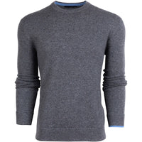 Greyson Golf Mid Layer - Tomahawk Cashmere Crew - Smoke Hthr 2026