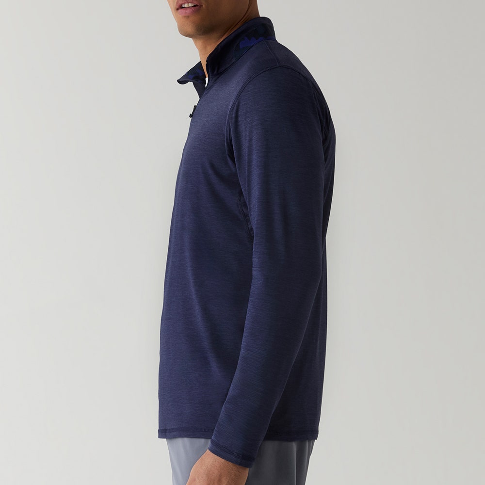 Greyson Golf Pullover - Guide Sport QZ - Maltese Blue SS26