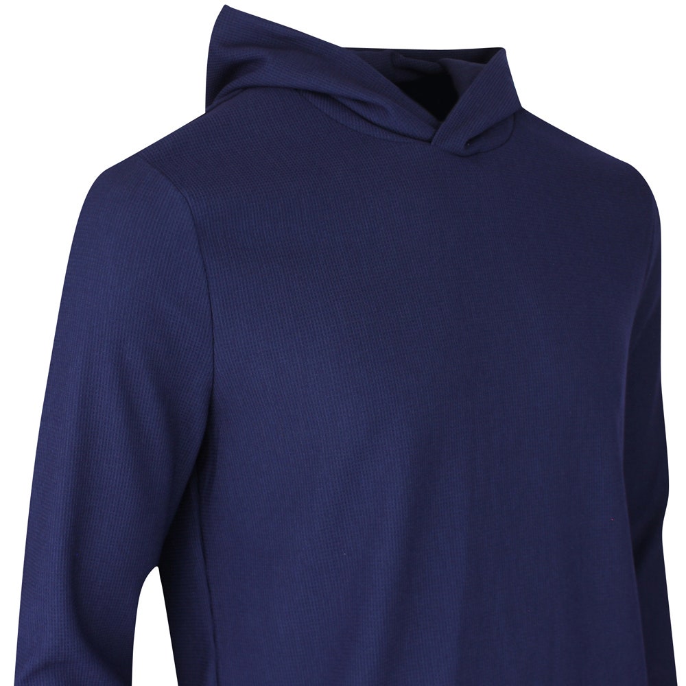 Greyson Golf Pullover - Traverse Waffle Hoodie - Maltese Blue SS26