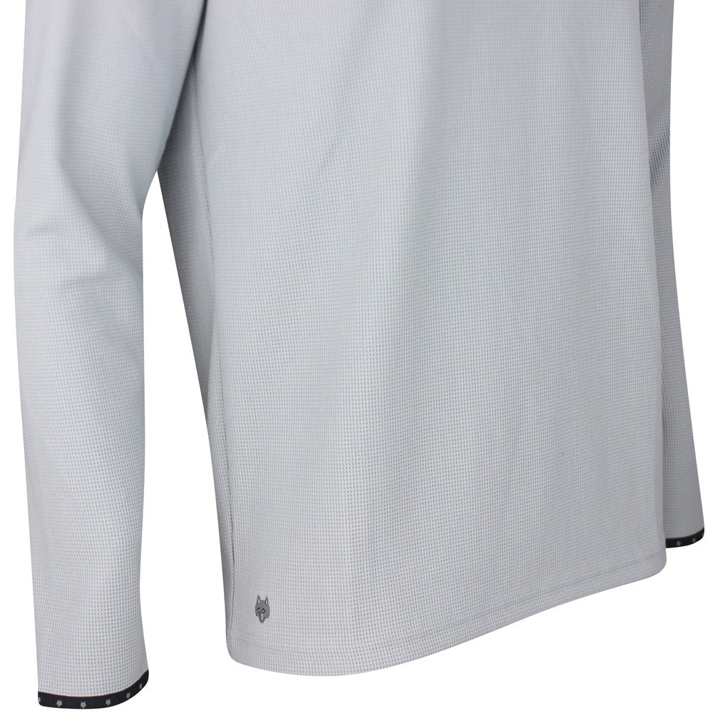 Greyson Golf Pullover - Traverse Waffle Hoodie - Pacific Fog SS26