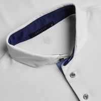 Greyson Golf Shirt - Apache II LS Polo - Arctic 2026