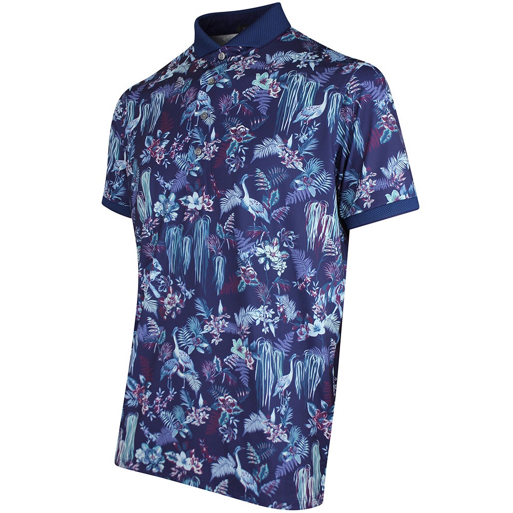 Greyson Golf Shirt - Night Lurk Polo - Falcon SS26