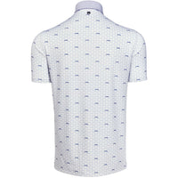 Greyson Golf Shirt - Running Wolf Polo - Arctic AW26