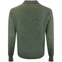 Greyson Golf Shirt - Saratoga LS Sweater Polo - Midnight Camp AW26