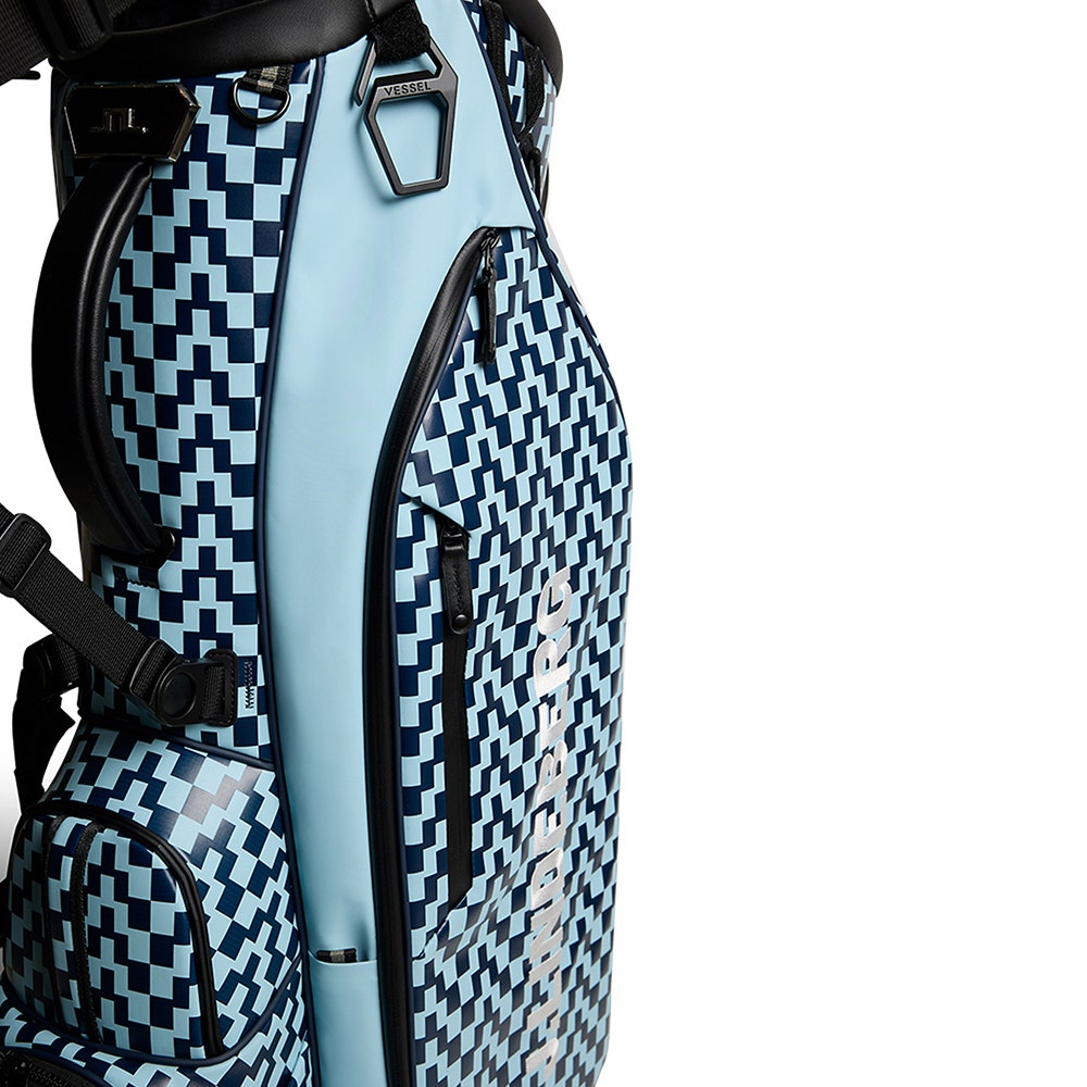 J.Lindeberg Golf Bag - Play Stand Print - BS Forget-Me-Not SS26
