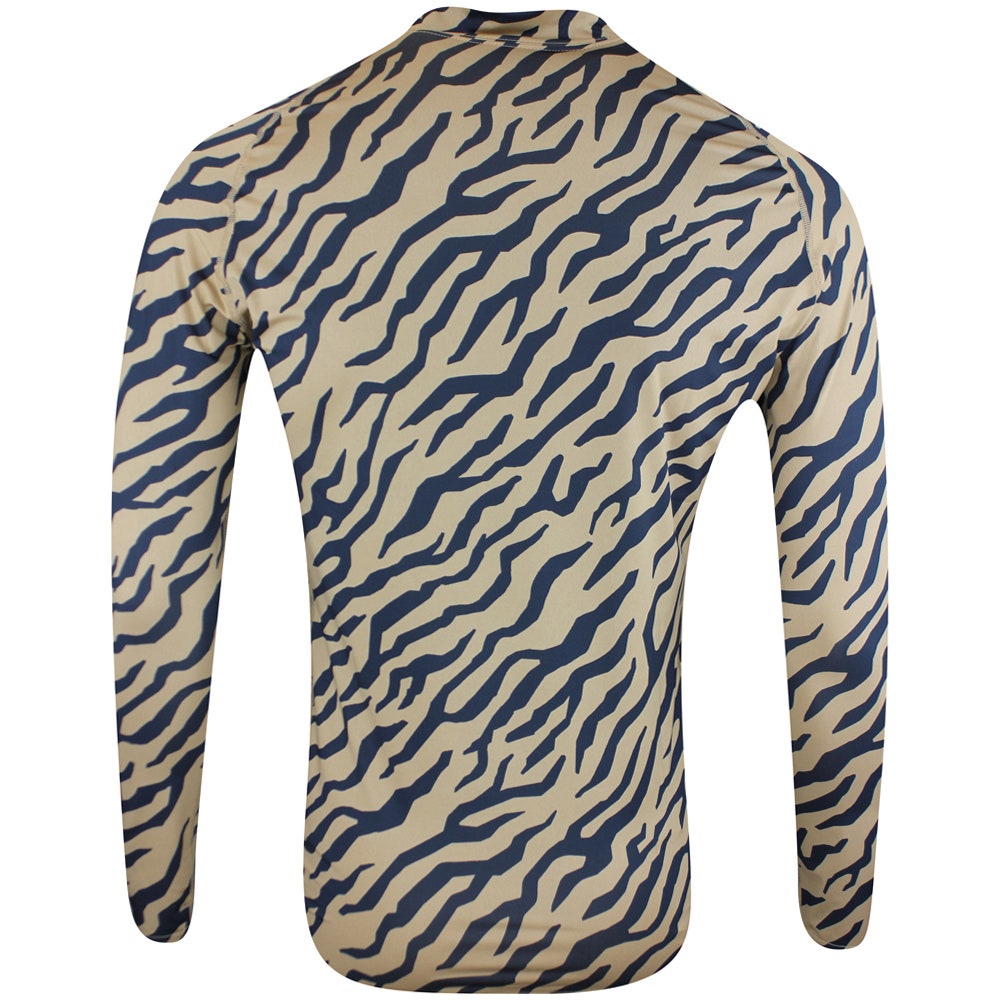 J.Lindeberg Golf Base Layer - Ello Compression Print - Tiger Brown SS25