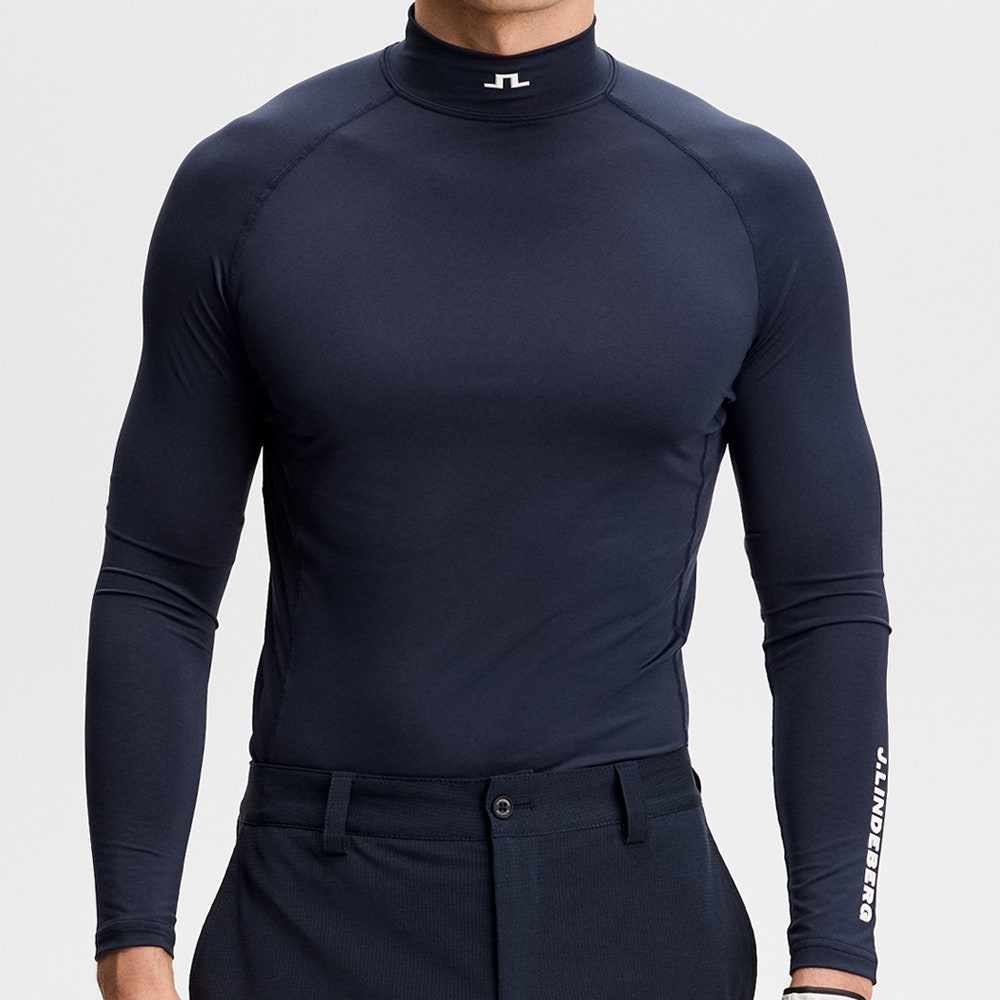 J.Lindeberg Golf Base Layer - Ello Compression Top - JL Navy SS26