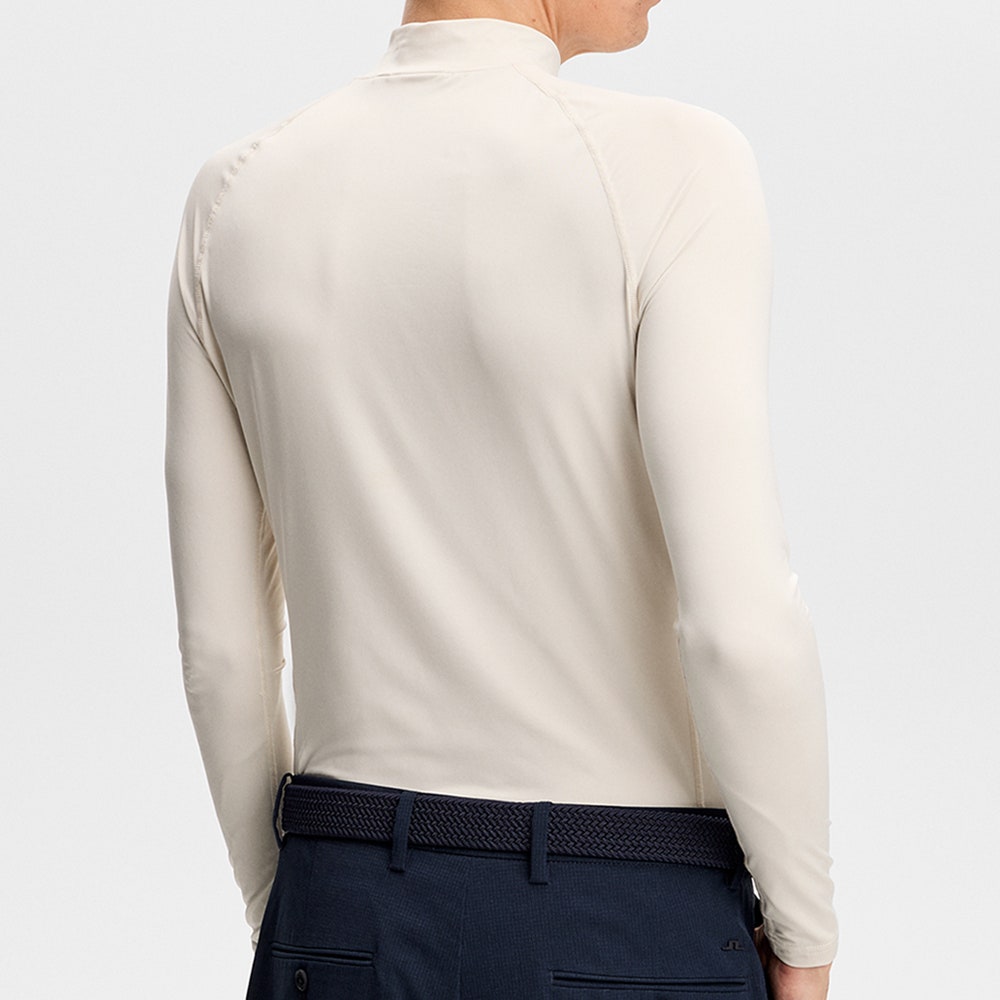 J.Lindeberg Golf Base Layer - Ello Compression Top - Moonbeam SS26
