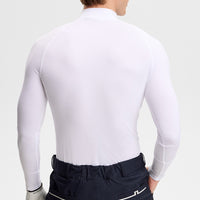 J.Lindeberg Golf Base Layer - Ello Compression Top - White SS26