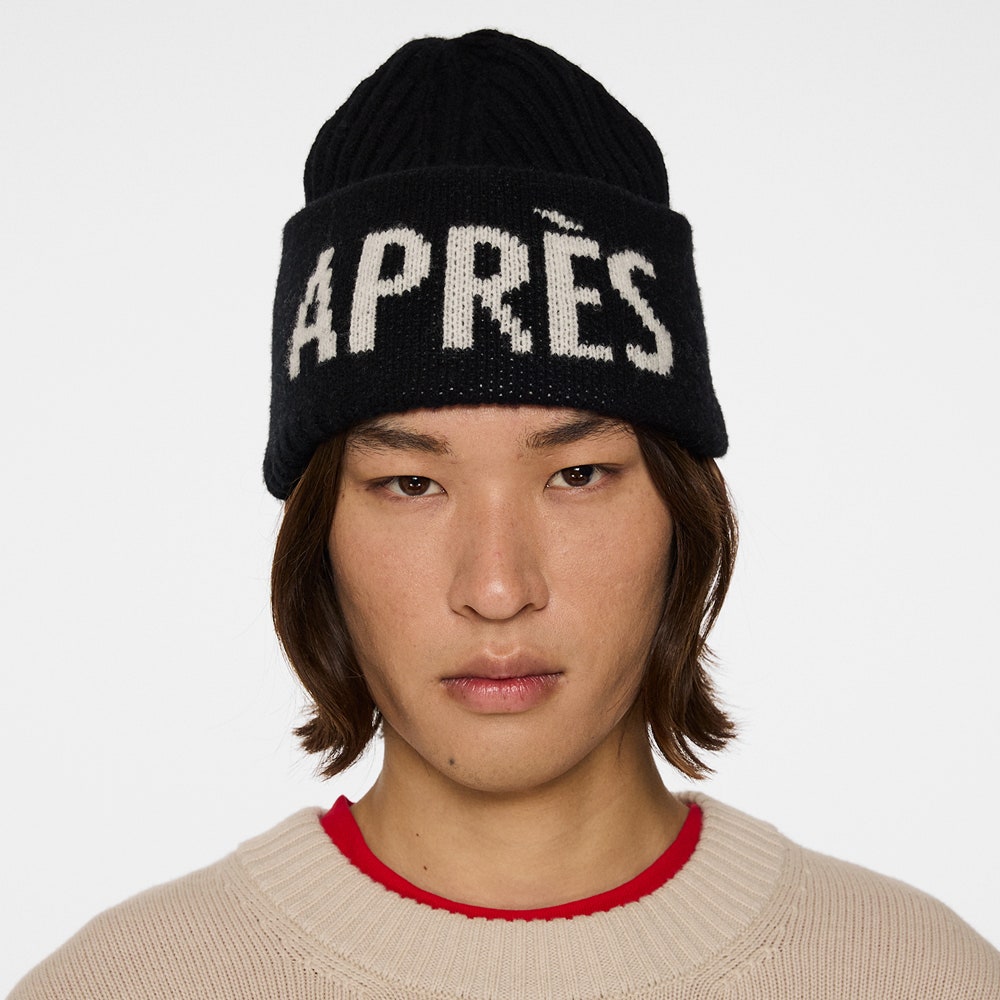 J.Lindeberg Golf Beanie - Arther Après Golf - Black PS26