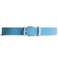 J.Lindeberg Golf Belt - Benny Woven 3cm - Forget-Me-Not SS26