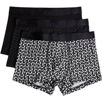 J.Lindeberg Golf Boxers - Seasonal Bridge Print - 3 Pack Black PS26
