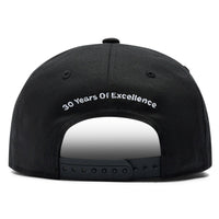 J.Lindeberg Golf Cap - 30Y Snapback - Black SH26
