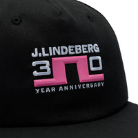 J.Lindeberg Golf Cap - 30Y Snapback - Black SH26