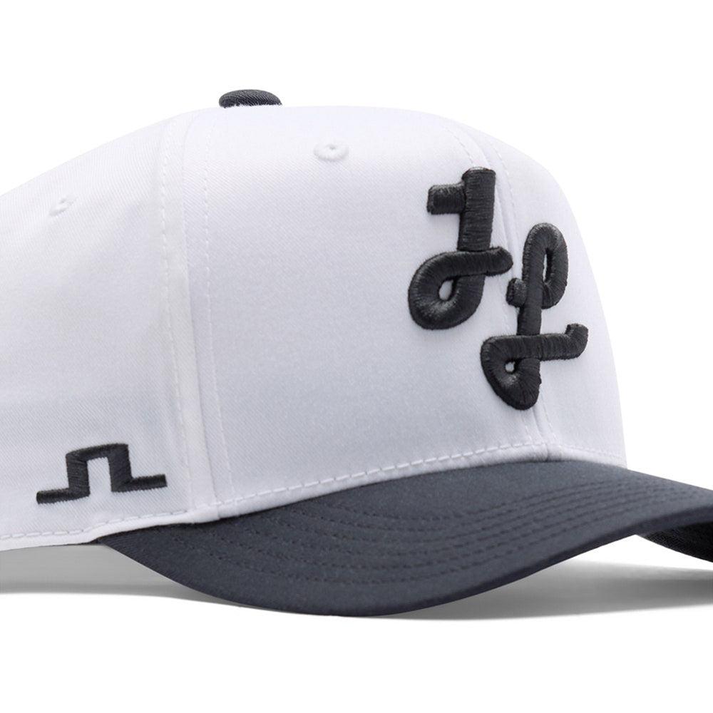 J.Lindeberg Golf Cap - Boyd Two Tone - White AW26