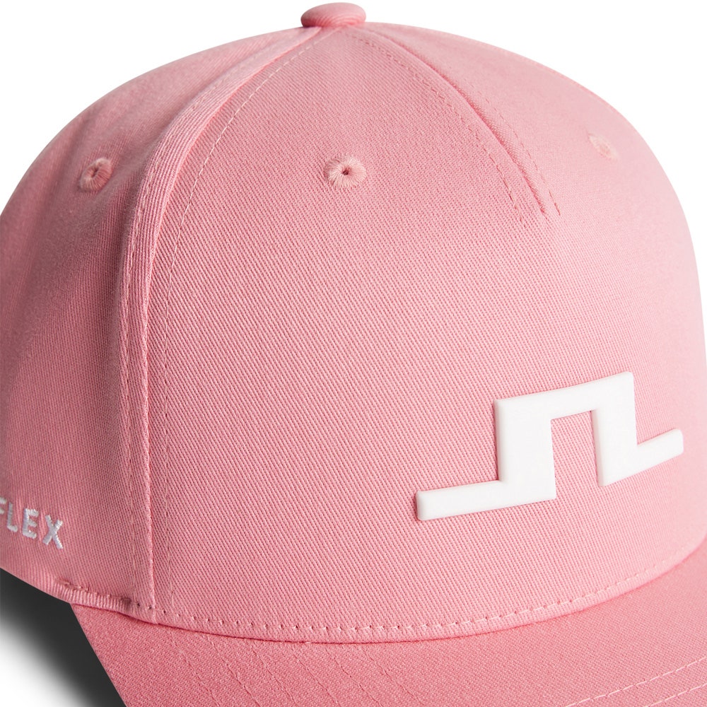 J.Lindeberg Golf Cap - Heath FlexFit 110 Snapback - Flamingo P. SS26