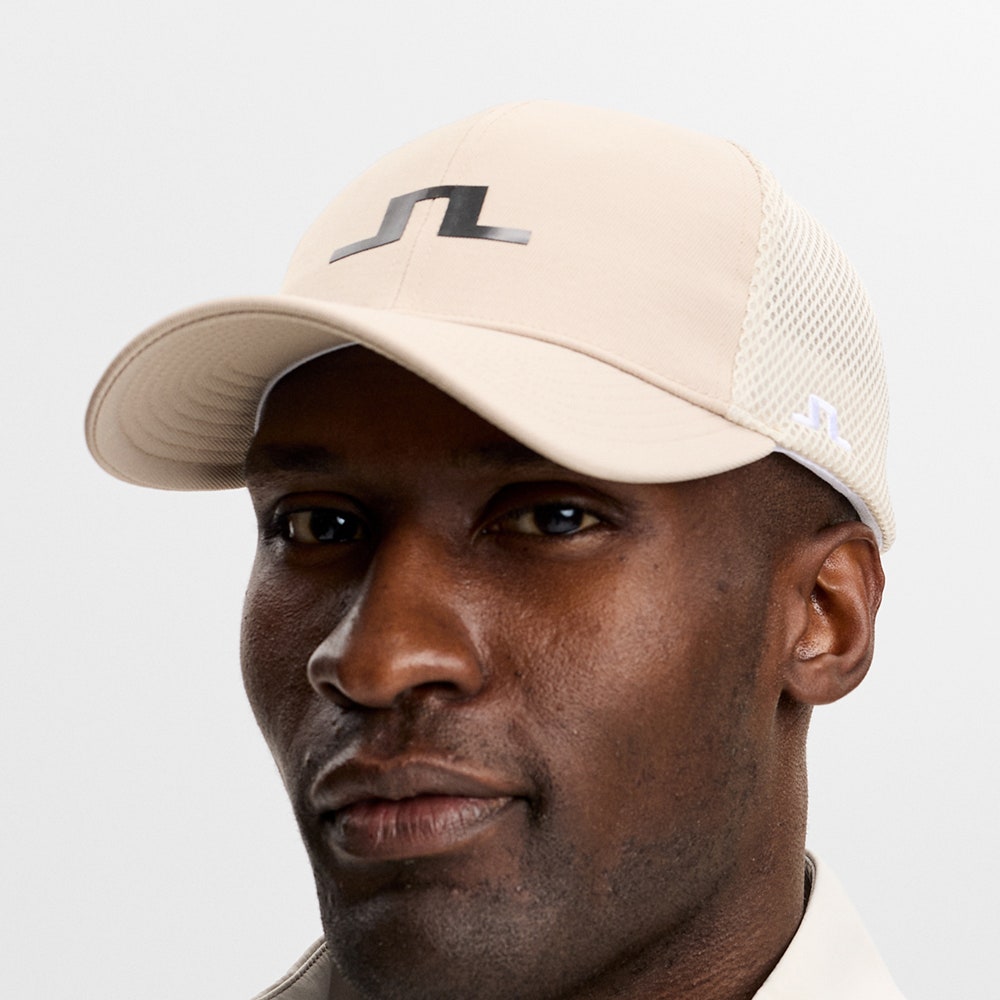 J.Lindeberg Golf Cap - JL Pro FlexFit 110 - Moonbeam SS26