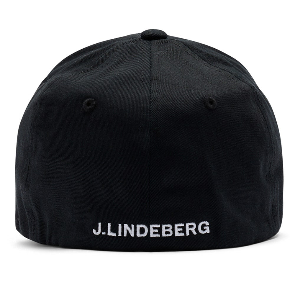 J.Lindeberg Golf Cap - Travers Stretch - Black AW26