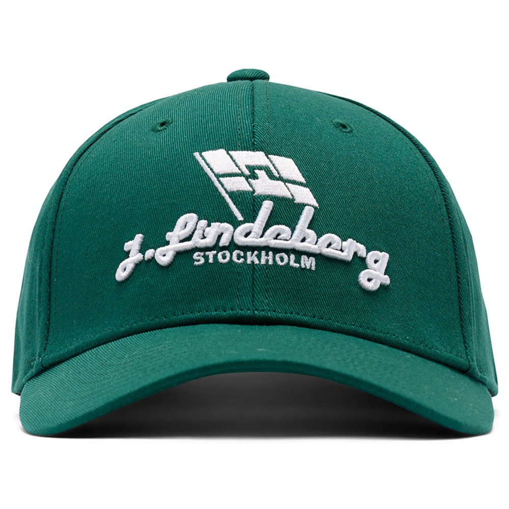 J.Lindeberg Golf Cap - Travers Stretch - Forest Biome AW26