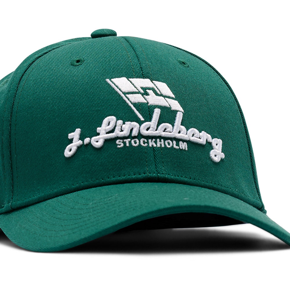 J.Lindeberg Golf Cap - Travers Stretch - Forest Biome AW26