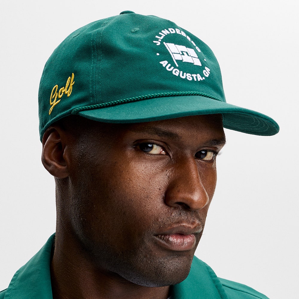 J.Lindeberg Golf Cap - Williams M Tour 26 Snapback - Forest Biome SS26