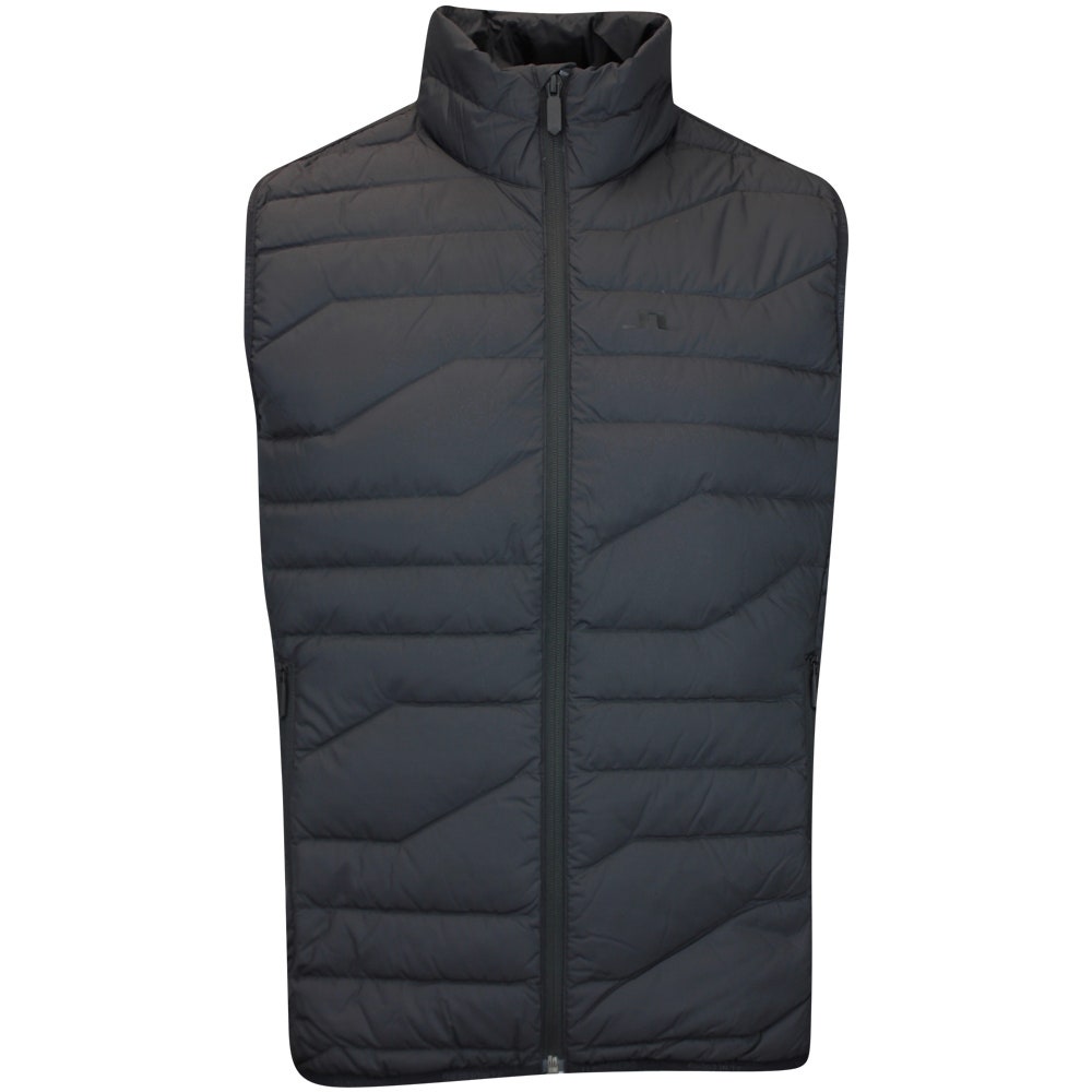 J.Lindeberg Golf Gilet - Cliff Light Down Vest - Black AW24