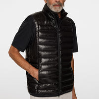 J.Lindeberg Golf Gilet - Oden Light Down Vest - Black AW25