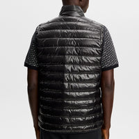 J.Lindeberg Golf Gilet - Oden Light Down Vest - Black AW26
