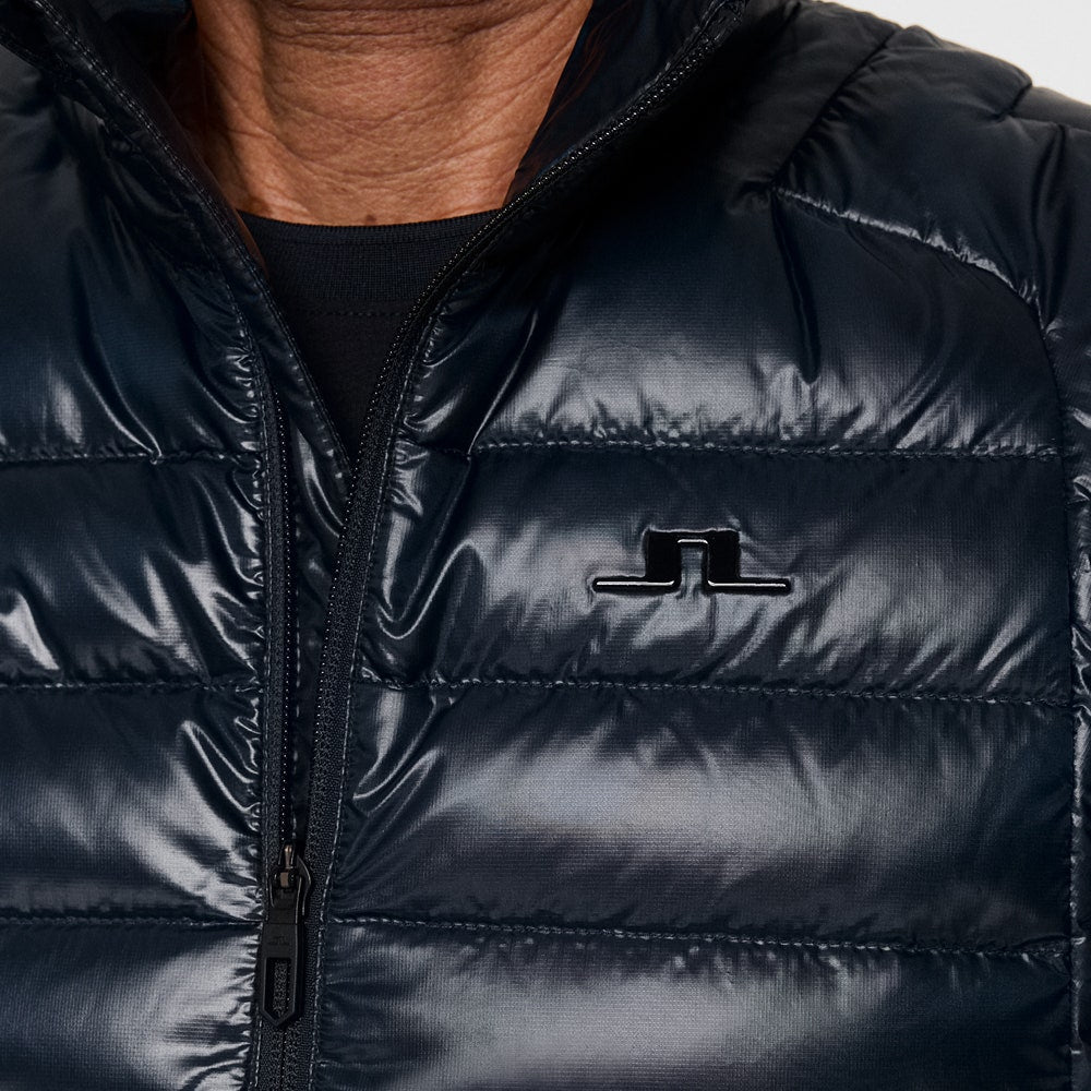 J.Lindeberg Golf Gilet - Oden Light Down Vest - JL Navy AW25